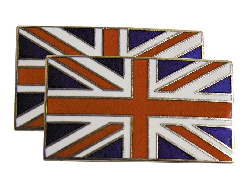 Enamelled Union Jack Badge Self Adhesive - BMC Parts