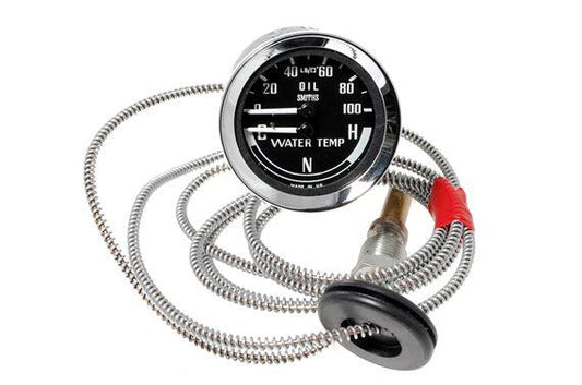 MGB DUAL OIL WATER GAUGE CNH OE - BHA4900 - BMC Parts